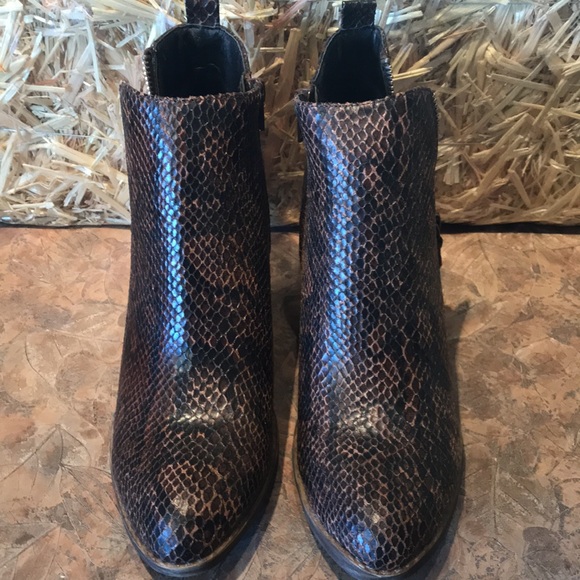 Corky’s snakeskin brown booties - Picture 10 of 11